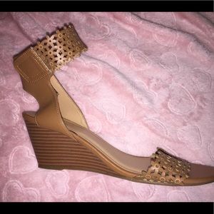 Spring Shoes , Brown , Low wedge
